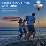 2-in-1 Foldable Monopod and Tripod with Remote Control Shutter Fill Light_5