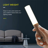 USB Rechargeable Motion Sensor LED Night Light for Wall Cabinet Stairs_2