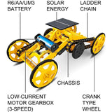 DIY Electric Engineering Blocks Solar Powered STEM Educational Toy Vehicle_7