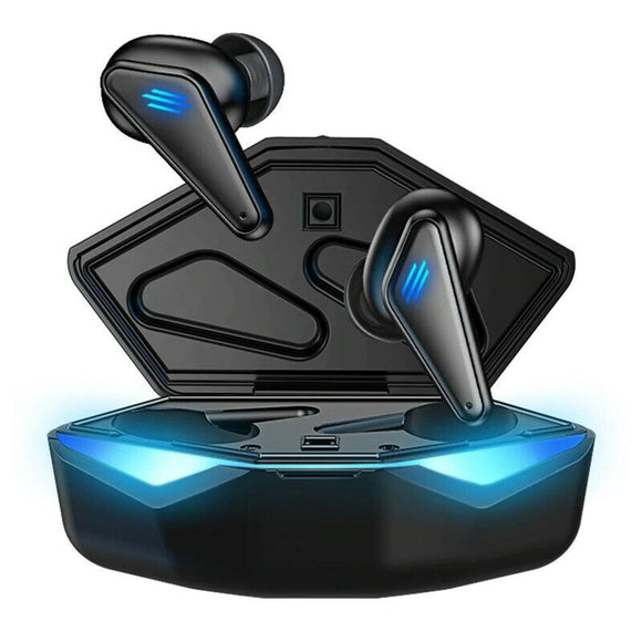 TWS Wireless Gaming Bluetooth Headset with USB Charging Case_0