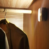 LED Motion Sensor Battery Operated Wireless Wall Closet Lamp Night Light_14