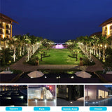 Pack of 4 Solar Powered LED Outdoor Solar Garden Ground Lights_6