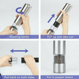 Electric Pepper Grinder Spice Mill and Grinder- Battery Operated_5
