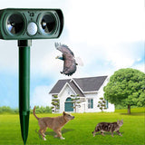 Ultrasonic Solar Powered Motion Sensor Pest Deterrent Pest Repellant_2