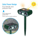 Ultrasonic Solar Powered Motion Sensor Pest Deterrent Pest Repellant_11