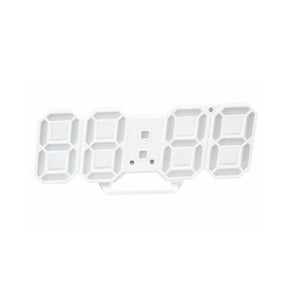 Digital Modern Plugged-in 3D LED Wall and Alarm Clock_0
