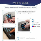Musical Bluetooth USB Rechargeable Sleeping Headband_4
