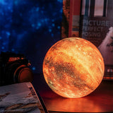 3D Printed Moon Galaxy Star Night Lamp and Room Décor- USB Charging_5