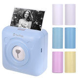 Mini Pocket Thermal Paper Photo Printer with Paper- USB Charging_14