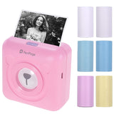 Mini Pocket Thermal Paper Photo Printer with Paper- USB Charging_15