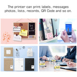 Mini Pocket Thermal Paper Photo Printer with Paper- USB Charging_3