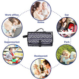 Portable Diaper Changing Pad Nappy Changing Detachable Clutch_7