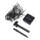 Solar-Powered LED 5-point Star String Lights Outdoor Decorative Lights_21