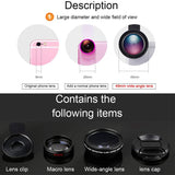Universal 2-in-1 Wide Angle and Macro Lens Mobile Phone Clip HD Camera Lens_11