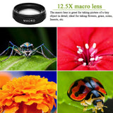 Universal 2-in-1 Wide Angle and Macro Lens Mobile Phone Clip HD Camera Lens_8