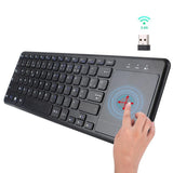 78 Keys 2.4G Wireless Mini Keyboard with Mouse Pad- Battery Operated_1