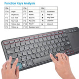 78 Keys 2.4G Wireless Mini Keyboard with Mouse Pad- Battery Operated_7