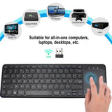 78 Keys 2.4G Wireless Mini Keyboard with Mouse Pad- Battery Operated_10