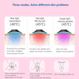 Skin Rejuvenation EMS LED Photon Therapy Neck Massager- USB Charging_1