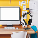 Multi-Function Headphone Headset Desktop Stand in Three Colors_7