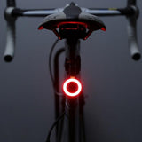 Bicycle Tail Light USB Rechargeable Mountain Bike Night Light_0