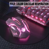 6 Keys Ergonomic Wireless USB Rechargeable Gaming Mouse with Backlight_9