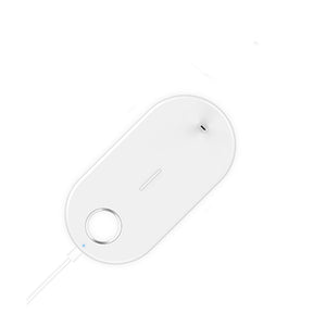 3-in-1 Wireless Charger for QI Devices- USB Interface_0