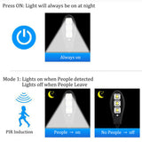 Remote Controlled Human Induction Outdoor Solar Garden Light_11