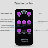 Remote Controlled Human Induction Outdoor Solar Garden Light_13