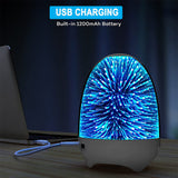 3D Star Sky Crystal Touch Control Bluetooth Speaker- USB Charging_11