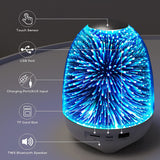 3D Star Sky Crystal Touch Control Bluetooth Speaker- USB Charging_1