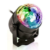 Remote Controlled RGB Voice Activated Rotating Crystal Light- US, UK, EU Plug_9