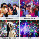 Remote Controlled RGB Voice Activated Rotating Crystal Light- US, UK, EU Plug_11