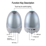 3D Star Sky Crystal Touch Control Bluetooth Speaker- USB Charging_3