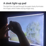 Non-Dimmable LED Writing Copying Board A4 Size USB Interface_11