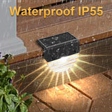 Outdoor Solar LED Deck Light Garden Decoration Wall and Step Light_11