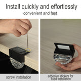 Outdoor Solar LED Deck Light Garden Decoration Wall and Step Light_13