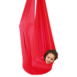 Kids Therapy Swing Yoga Cuddle Sensory Hanging Elastic Hammock_14