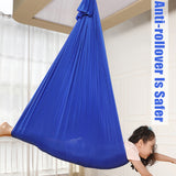 Kids Therapy Swing Yoga Cuddle Sensory Hanging Elastic Hammock_3