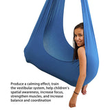 Kids Therapy Swing Yoga Cuddle Sensory Hanging Elastic Hammock_4