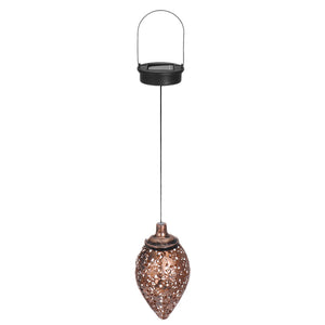 Hanging Solar Lantern for Outdoor Garden Metal Light Lamp_0