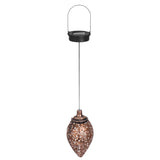 Hanging Solar Lantern for Outdoor Garden Metal Light Lamp_0