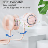 Neck Fan Bladeless Hanging Personal Air Conditioner- USB Charging_8