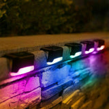 LED Light Solar Powered Staircase Step Light for Outdoor Use_14