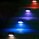 LED Light Solar Powered Staircase Step Light for Outdoor Use_16
