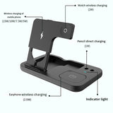 Wireless Charging Station for Phone Watch Pen Earphones- USB Powered_10