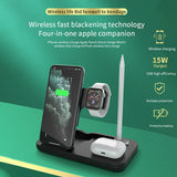 Wireless Charging Station for Phone Watch Pen Earphones- USB Powered_14