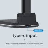 10W QI Charging Stand Telescopic Desktop Phone Bracket- USB Powered_3