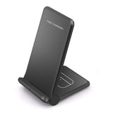 2-in-1 Foldable QI Enabled Fast Wireless Charger- USB Powered_4