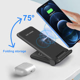 2-in-1 Foldable QI Enabled Fast Wireless Charger- USB Powered_10